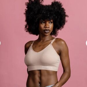 Jady K Jules Butterfly Lace Bralette COLOR NUDE NWT